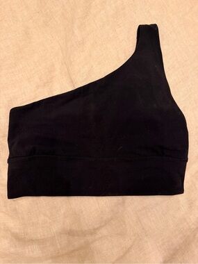🍋 lululemon athletica Black One-Shoulder Tank Top 🍋